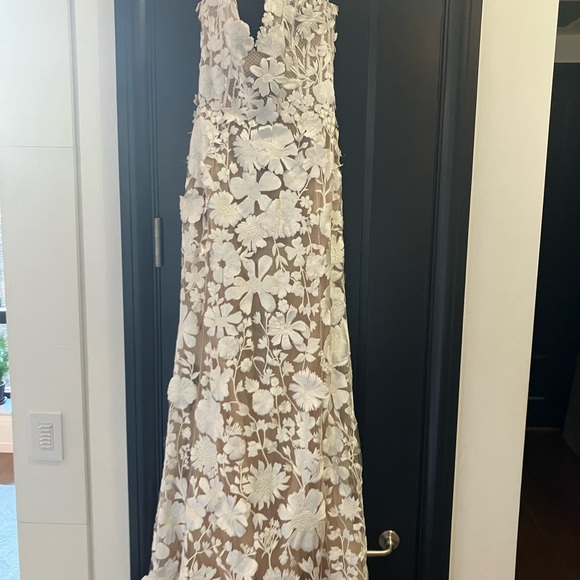 Oscar de la Renta sample wedding gown dress new as is spring 2022 look 1 4 6 - Picture 9 of 16